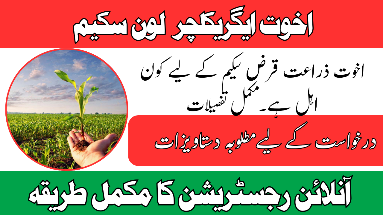 Akhuwat Agriculture Loan Apply 2024